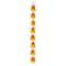 12 Pack: Yellow, Orange & White Candy Corn Glass Beads, 15mm by Bead Landing™